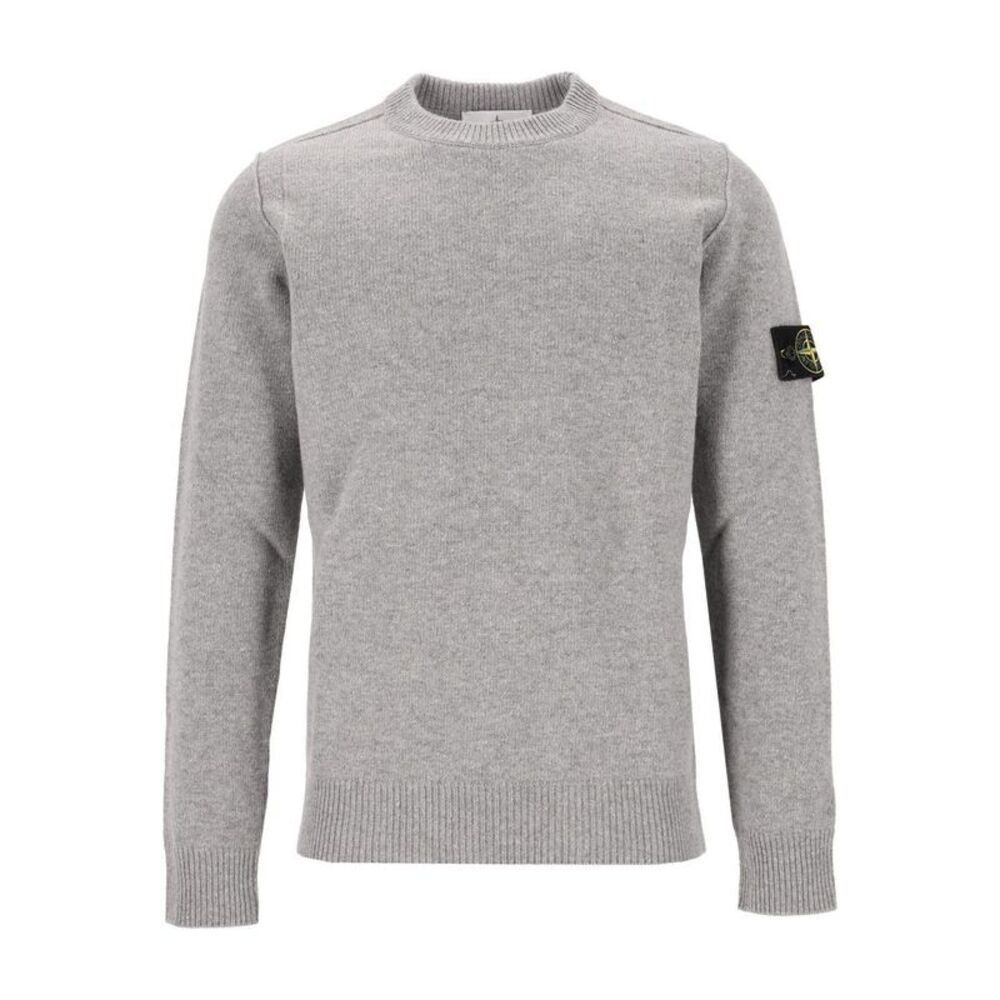 Stone Island Men Stone Island Men Lambswool Crew Neck Sweater